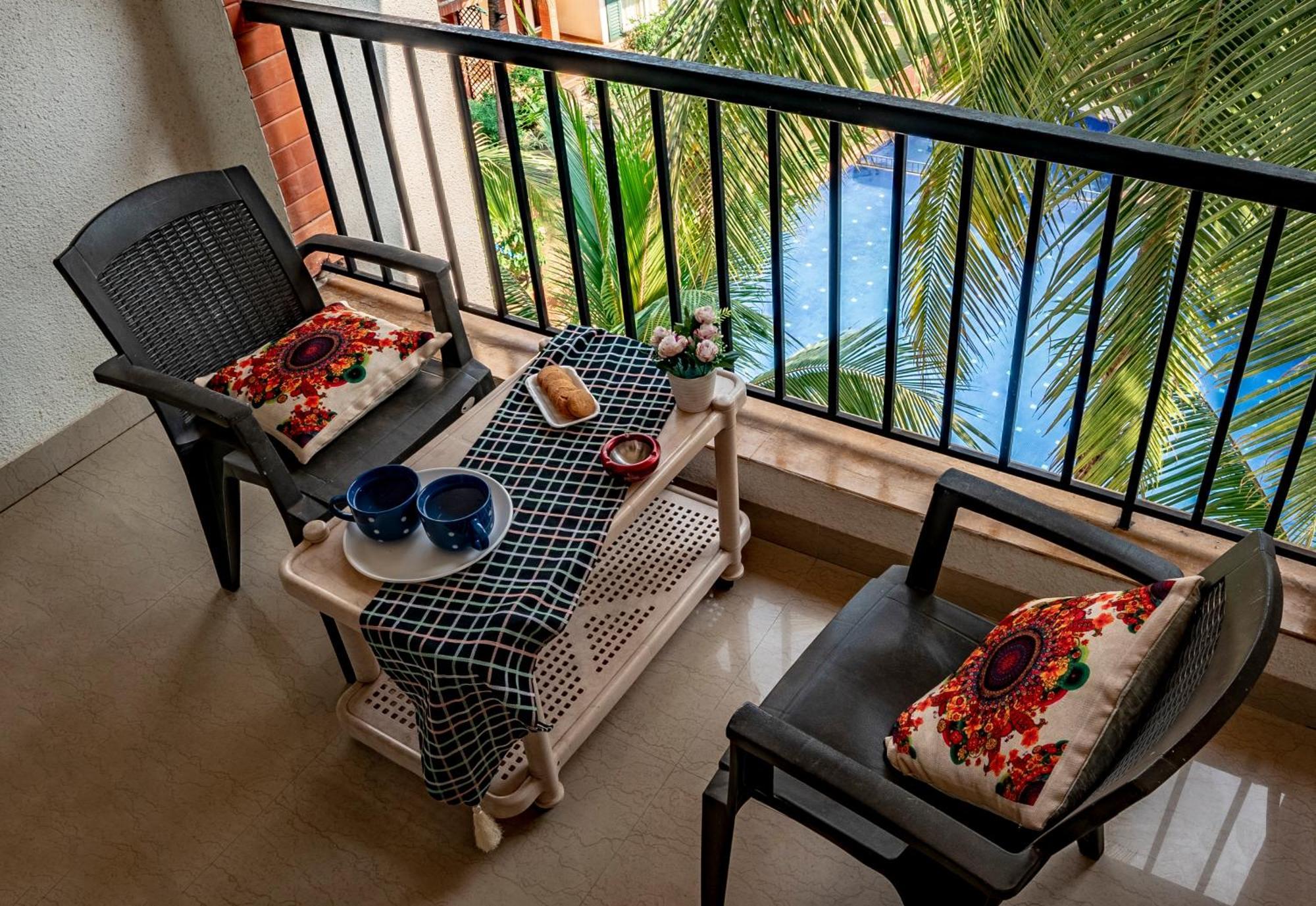 Goa Chillout Apartment - 1Bhk, Baga Exteriér fotografie
