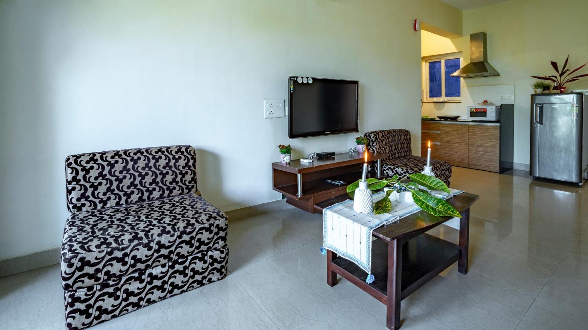 Goa Chillout Apartment - 1Bhk, Baga Exteriér fotografie